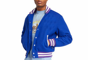 All <b>Wool</b> Varsity Jackets Custom Collar Varsity <b>Quilted</b> Lining Baseball University Varsity Jackets For Men - Product Image 3