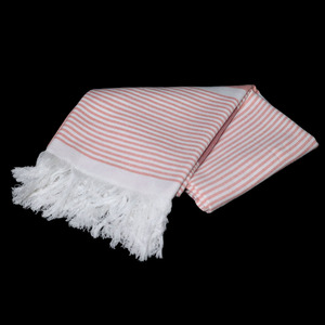 ผ้าขนหนูชายหาดฟูต้าผ้าฝ้ายคุณภาพส่งออก ลายทางย้อมเส้นด้าย ดูดซับน้ำได้ดี เหมาะสำหรับผู้ซื้อจำนวนมาก - Product Image 6