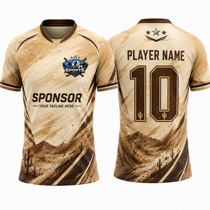 Servicio OEM, Uniforme de Fútbol, Tela de Microfibra de Poliéster, Paneles Transpirables, Impresión Antidecoloración, Diseño Personalizado para Equipos y Clubes - Product Image 1