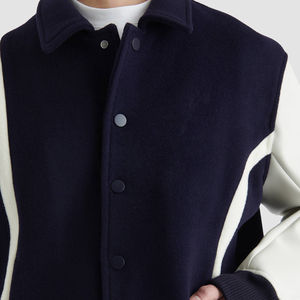 Vestes universitaires décontractées en non-tissé à boutons pour l'automne-hiver, style streetwear, vente en gros, fabricants, meilleure qualité à bon prix - Product Image 3