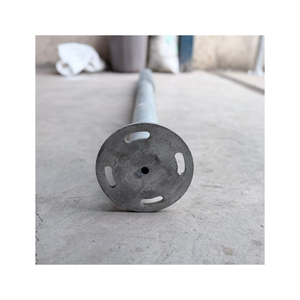 Galvanized Steel Ground Screw Pile Helical Foundation Anchor for Solar Racking and Construction - Product Image 1