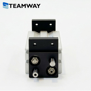 TEAMWAY HDT ซีรีส์ ตัวจับยึดแบบลมชนิดกว้าง ทำจากอลูมิเนียมอัลลอยด์ แบบสองทาง ระยะชักยาว พร้อมขาจับแบบขนาน - Product Image 3