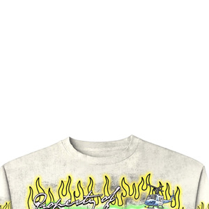 Worldwide <b>Long</b> <b>Sleeve</b> <b>T</b>-<b>Shirt</b> Men's Streetwear Print Cotton Jersey O-Neck Regular Fit - Product Image 2