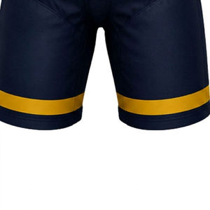 Blue Men's Ice Hockey <b>Pants</b> with <b>Padded</b> Protection and Buckle Closure for Adult Players All Seasons Custom Ice Hockey Game <b>Pants</b> - Product Image 5