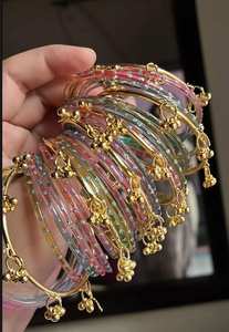 Hit Style Traditional Indian & Pakistani Kashmiri Churiyan <b>Sets</b> Latest Designs Hand Made Kashmiri Churiyan <b>Bangles</b> For Women - Product Image 5