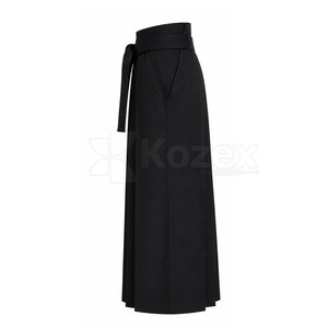 Hakama d'arts martiaux personnalisé avec logo frontal, séchage rapide et respirant, tissu 100% coton pour l'entraînement quotidien et la compétition - Product Image 6