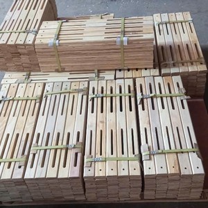 Wholesale LVL Wood <b>Bed</b> <b>Slats</b> Durable High Quality <b>Wooden</b> Headboard Struts with Custom OEM/ODM from Vietnam - Product Image 1