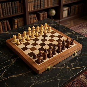 Wholesale High Quality Handmade Modern Custom Wooden <b>Chess</b> Board International Standard Tournament Chessmen for Gift - Product Image 5