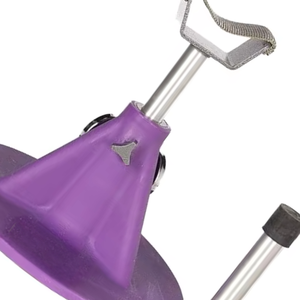 Professional Reusable Adjustable Stainless Steel Horse Hoof Stand Farrier Hoof <b>Holder</b> Cradle <b>Post</b> Heavy-Duty Farrier Tool - Product Image 4
