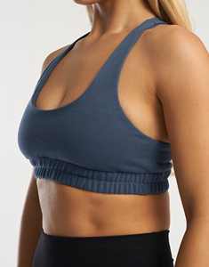 Soutien-gorge de sport pour femme personnalisé avec logo, séchage rapide, respirant, sexy, push-up, pour la course, la gym et les activités de plein air - Product Image 3