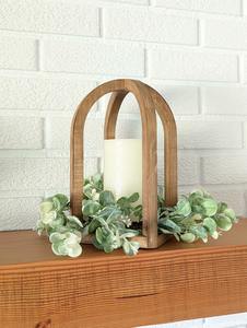 Farol de madera decorativo de diseño de lujo para el hogar, luz navideña, farol colgante para decoración del hogar y jardín, faroles decorativos. - Product Image 2