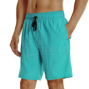 Professional Manufacturing Premium Men Board Shorts Solid Casual Breathable Eco-Friendly Quality Workmanship Functional Design - Product Image 4