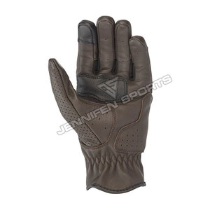 Gants de moto en cuir véritable personnalisés OEM avec protection carbone pour la conduite, la course et le motocyclisme - Product Image 2