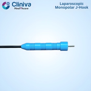 Instrumentos Quirúrgicos Reutilizables de Alta Calidad: Gancho Monopolar Laparoscópico Tipo J de 5 mm x 330 mm - Product Image 4