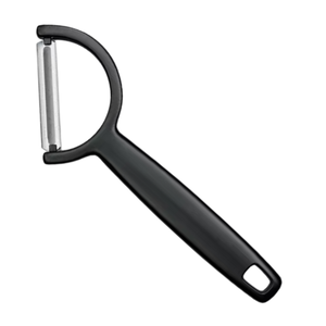 Pelador de Verduras en Forma de Y Negro, Cuchilla Afilada de Acero Inoxidable, Mango Ergonómico, Herramienta de Cocina para Pelar Patatas, Zanahorias y Frutas - Product Image 4