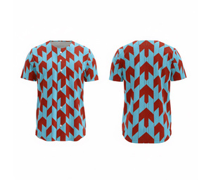 เสื้อเบสบอลแบบซับลิเมชั่นสั่งทำพิเศษ (OEM) |   ชุดเบสบอลทีมพร้อมโลโก้และหมายเลขแบบกำหนดเอง |   ฐานผ้าโพลีเอสเตอร์ที่ระบายอากาศได้ดี - Product Image 2