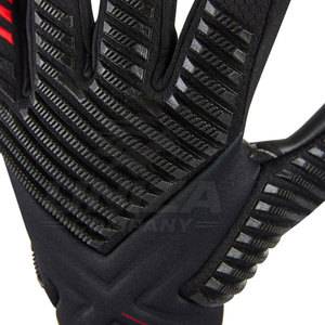 Gants de gardien de but professionnels de haute qualité avec paume en cuir durable et design ergonomique, protection des doigts pour joueurs adultes intensifs - Product Image 6