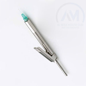 Jeringa Quirúrgica Dental Al Mida de Acero Inoxidable, Manual, con Certificación CE Clase II, Instrumento con Estándar ISO13485 y Diseño de Fácil Agarre - Product Image 4
