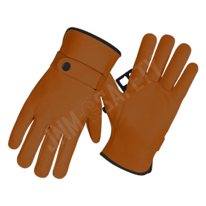 Premium Quality Customizable Soft Sheep Grain Leather <b>Driver</b> <b>Glove</b> CE Certification Anti-Slip Anti-Smash Safety Hand Protection - Product Image 3