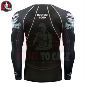 Conjunto Deportivo de Secado Rápido para Hombre, Spandex/Nylon, para Running, Entrenamiento, Compresión, Camiseta de Manga Larga y Leggings - Product Image 2