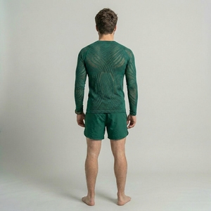 Nuevo Diseño, Secado Rápido, Transpirable, Antibacterial, Camiseta de Compresión Larga para Hombre, Protección UV, Venta Especial, Camiseta de Compresión Personalizada para Hombre - Product Image 6