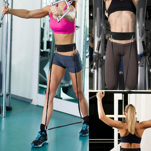 เข็มขัดยกน้ำหนักนีโอพรีนสีดำแบบหนาพิเศษ พร้อมห่วงเหล็กสำหรับดึงข้อแบบมีน้ำหนัก ออกกำลังกาย ฟิตเนส เสริมสร้างความแข็งแรง ระดับมืออาชีพ - Product Image 2