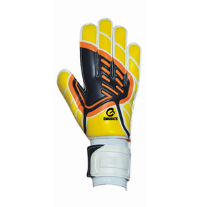 Guantes de Portero de Fútbol de Cuero Grueso Personalizados, Agarre Fuerte, Cierre de Gancho y Bucle con Logotipo Personalizado para Entrenamiento - Product Image 2