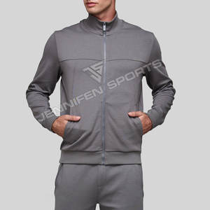 Conjunto Deportivo de Invierno de Alta Calidad con Cierre de Cremallera, Unisex, para Correr, de Dos Piezas, 100% Algodón para Hombre - Product Image 2