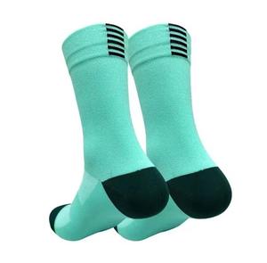 <b>Men's</b> <b>Compression</b> <b>Socks</b> Solid Knitted Breathable Sports Summer Athletic Cuff Spandex Material - Product Image 5
