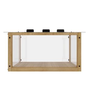 Catio per Gatti da Finestra in Legno Impermeabile per Gatti da Interno, Singolo, da Appendere alla Finestra - Product Image 6