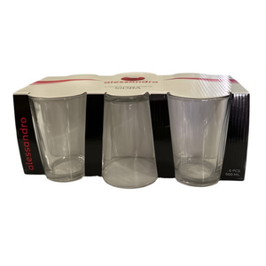 Vaso de Cristal para Bebidas de 500 ml, CAJA VASO CRISTAL SIDRA, Vaso de Cristal Crystalline - Product Image 2