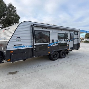 Standards Modern Lightweight 4 Person Mini Teardrop Caravan Camper Trailer Expanded Foldable Independent Suspension - Product Image 3