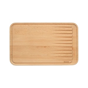 Planche à découper rectangulaire en bois d'acacia épaisse, robuste, de qualité alimentaire, antidérapante, écologique, antibactérienne, passe au lave-vaisselle - Product Image 1