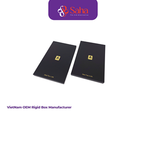 Coffret Cadeau d'Entreprise Personnalisé OEM Luxe Noir Mat, Bloc-notes, Stylo, Boîte d'Emballage, Boîte Rigide en Carton Premium, Fabricant Vietnam Facto - Product Image 3