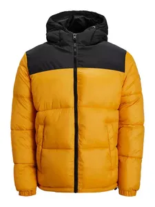 Customizable Double-Zip Waterproof Safari <b>Jacket</b> Mandarin Collar Polyester/Nylon Shell Cotton Lined <b>Lightweight</b> <b>Jacket</b> <b>Men</b> - Product Image 5