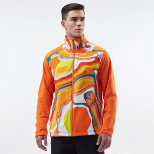 Waterproof Wind Resistant Soft Shell Jacket Men Waterproof Zipper Soft Shell Jackets Men's Hiking Softshell Hoodie Mens - Product Image 3