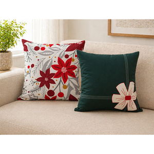 100% Polyester Printed Cushion <b>Cover</b> | Luxury Decorative <b>Throw</b> Pillow <b>Cover</b> for <b>Sofa</b>, Bed & Home Decor - Product Image 3