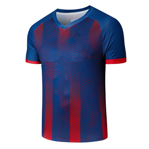เสื้อฟุตบอลสั่งทำพิเศษ เนื้อผ้าโพลีเอสเตอร์ระบายอากาศ ชุดกีฬา เสื้อฝึกซ้อม ผู้ผลิตระดับพรีเมียม ผลิตจำนวนมาก - Product Image 5