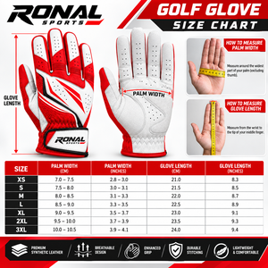 High Quality Breathable Anti-Slip Soft Genuine Leather Golf Gloves Custom Made Washable Golf Gloves For Unisex - Product Image 6
