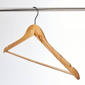 Cintres en bois de qualité supérieure pour manteaux, pantalons, chemises – Accessoire de penderie pour chambre à coucher et magasin de vêtements à prix avantageux - Product Image 5