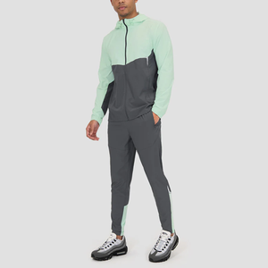 Conjunto Deportivo de Dos Piezas para Hombre, Ropa Deportiva Transpirable para Entrenamiento de Primavera, Chaqueta Cortavientos, Chándal para Hombre - Product Image 4