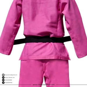 ชุดยิวยิตสูแบบเป็นมิตรต่อสิ่งแวดล้อม ผ้าฝ้าย 100% ทอลายเพิร์ลวีฟ พร้อมปักโลโก้ตามสั่ง ชุดกิโมโนบราซิลเลียนยิวยิตสูสำหรับมืออาชีพ ชุดฝึกซ้อมสำหรับการต่อสู้ - Product Image 6