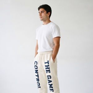 Pantalones de chándal acampanados vintage para hombre al por mayor, con logo personalizado, cortavientos, de poliéster/algodón, gruesos, para invierno - Product Image 5