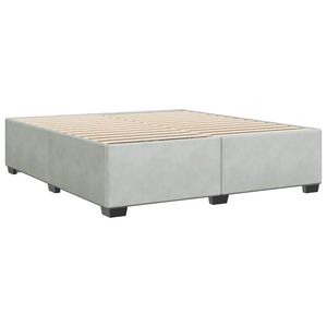 โครงเตียงหุ้มเบาะสีเทาอ่อน - Product Image 6