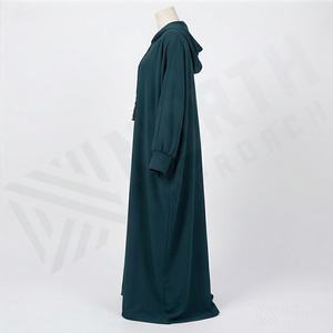 Écharpe Caftan Personnalisée en Gros pour Femmes, Abaya Longue de Prière Arabe Printemps, Super Solde Élégant en Soie Personnalisée pour Femmes Musulmanes - Product Image 3