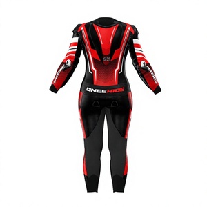 Combinaison de moto professionnelle pour femme, équipement de sécurité pour la conduite, combinaison de course en cuir de vache/crocodile, armure CE niveau 2 - Product Image 2