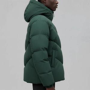 Veste matelassée en polyester recyclé sur mesure, vente en gros de vestes matelassées en polyester recyclé pour les marques de vêtements - Product Image 3