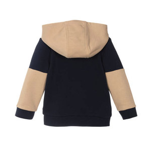 Conjunto de Sudadera con Capucha y Bloques de Color para Bebés Niños, Chándal Casual de Manga Larga con Bolsillos Laterales, Ropa de Otoño - Product Image 5