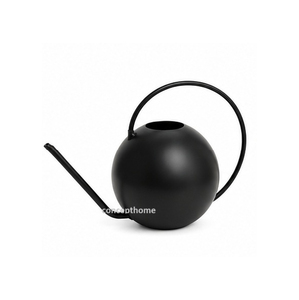 Regadera Esférica Negra de Plástico, Diseño Duradero para Jardinería - Product Image 1