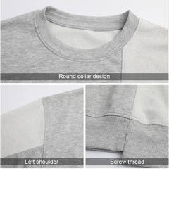 Sweat-shirts à capuche unisexe coupe classique avec grande capuche, en molleton, à séchage rapide, respirants, pour l'hiver, couleur unie, avec poche, personnalisables, vente en gros - Product Image 4